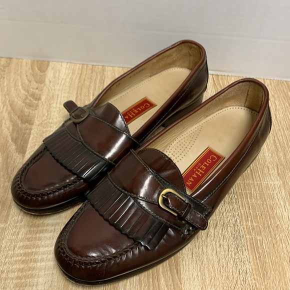 Cole Haan City Kiltie Fringe Pinch Buckle Loafer Men's 12 - Picture 7 of 11
